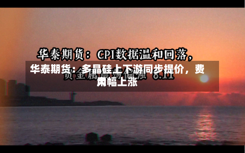 华泰期货：多晶硅上下游同步提价	，费用大幅上涨-第1张图片