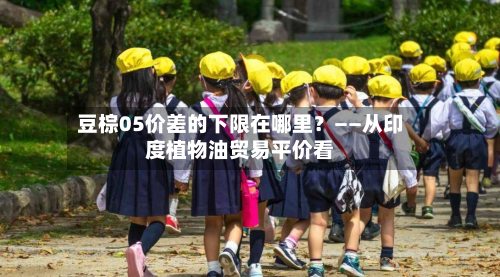 豆棕05价差的下限在哪里?——从印度植物油贸易平价看-第2张图片