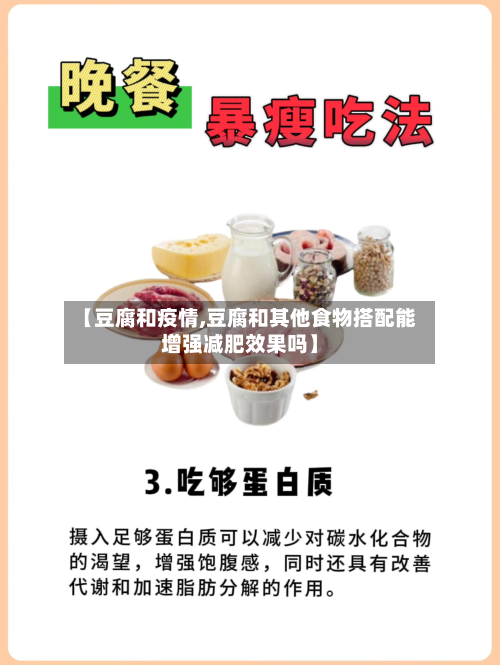【豆腐和疫情,豆腐和其他食物搭配能增强减肥效果吗】-第2张图片