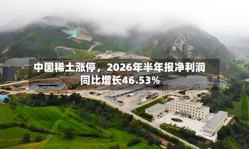 中国稀土涨停	，2026年半年报净利润同比增长46.53%-第3张图片