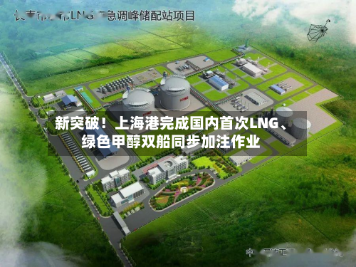 新突破！上海港完成国内首次LNG	、绿色甲醇双船同步加注作业-第1张图片