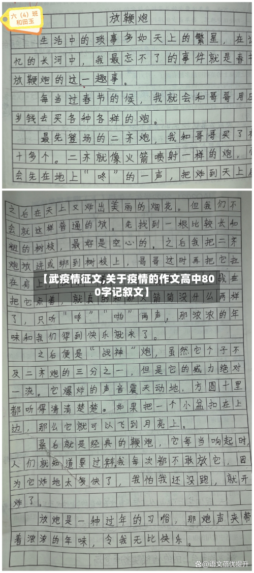 【武疫情征文,关于疫情的作文高中800字记叙文】-第2张图片