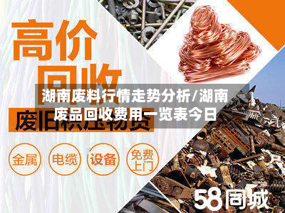 湖南废料行情走势分析/湖南废品回收费用一览表今日-第2张图片