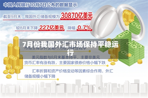 7月份我国外汇市场保持平稳运行-第1张图片