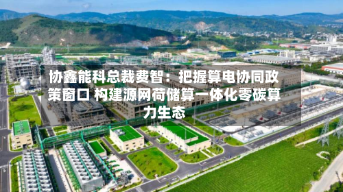协鑫能科总裁费智:把握算电协同政策窗口 构建源网荷储算一体化零碳算力生态-第2张图片