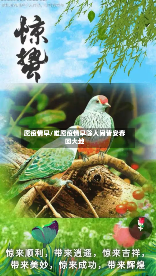 愿疫情早/唯愿疫情早除人间皆安春回大地-第1张图片