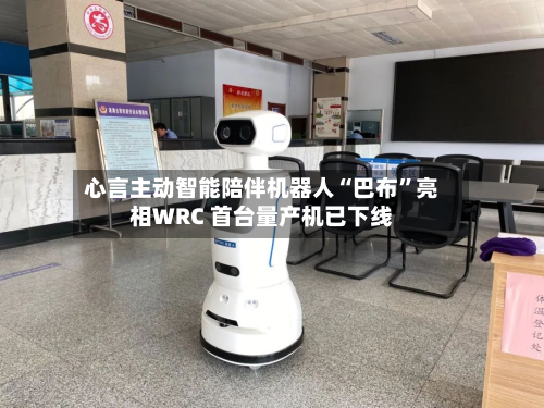 心言主动智能陪伴机器人“巴布”亮相WRC 首台量产机已下线-第1张图片