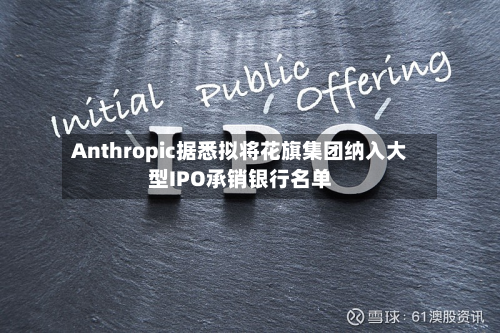 Anthropic据悉拟将花旗集团纳入大型IPO承销银行名单-第1张图片
