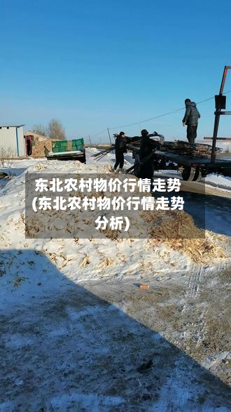东北农村物价行情走势(东北农村物价行情走势分析)-第2张图片
