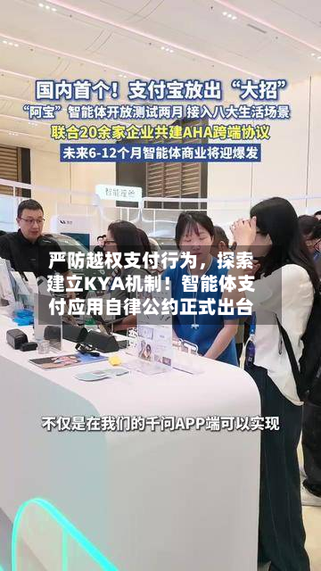 严防越权支付行为	，探索建立KYA机制！智能体支付应用自律公约正式出台-第3张图片