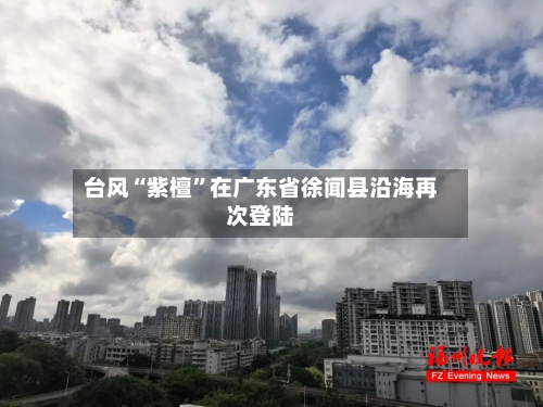 台风“紫檀”在广东省徐闻县沿海再次登陆-第2张图片